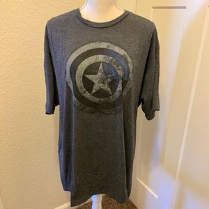 Unisex captain America t-shirt